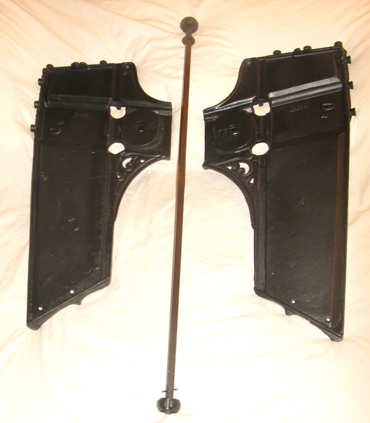 Desk Sides Back and Stabilizing Bar Hardware Final View